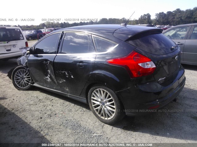 1FADP3N2XDL197990 - 2013 FORD FOCUS TITANIUM BLACK photo 3