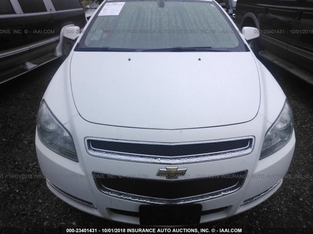 1G1ZC5E16BF130760 - 2011 CHEVROLET MALIBU 1LT 白色 照片 6