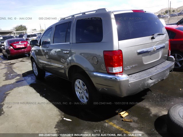 1A8HW58N37F554499 - 2007 CHRYSLER ASPEN LIMITED GOLD photo 3