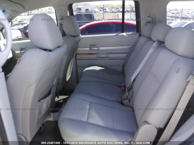 1A8HW58N37F554499 - 2007 CHRYSLER ASPEN LIMITED GOLD photo 8