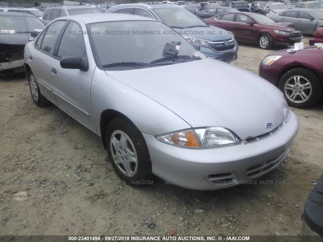 1G1JF524717121805 - 2001 CHEVROLET CAVALIER LS SILVER photo 1