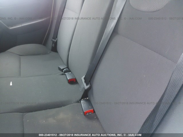 1FAHP36N39W238010 - 2009 FORD FOCUS SES SILVER photo 8