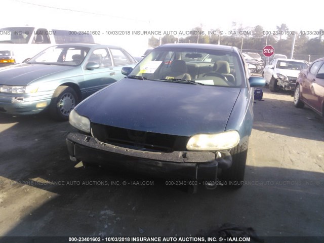 1G1NE52J43M626473 - 2003 CHEVROLET MALIBU LS 绿色 照片 6