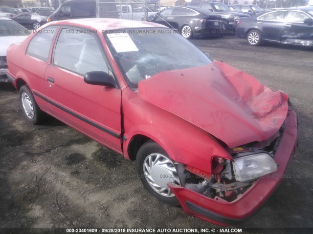 JT2EL56D1S0022220 - 1995 TOYOTA TERCEL DX RED photo 1