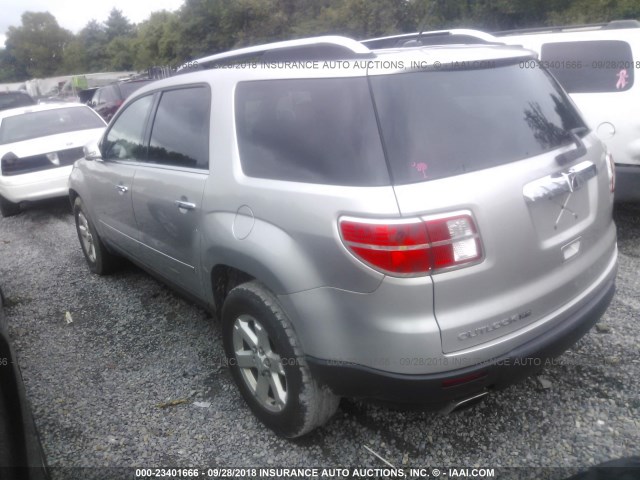 5GZER23787J124181 - 2007 SATURN OUTLOOK XR ვერცხლისფერი ფოტო 3
