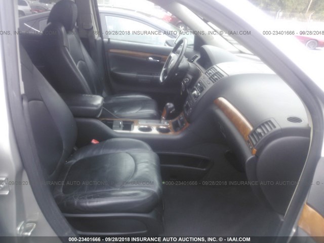 5GZER23787J124181 - 2007 SATURN OUTLOOK XR ვერცხლისფერი ფოტო 5
