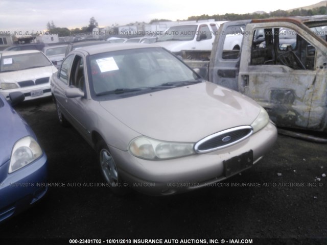 1FAFP6639XK151322 - 1999 FORD CONTOUR SE BEIGE photo 1