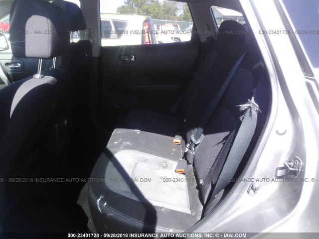 JN8AS5MV1AW612180 - 2010 NISSAN ROGUE S/SL/KROM GRAY photo 8