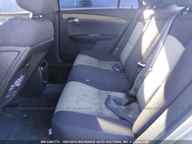 1G1ZH57B78F252771 - 2008 CHEVROLET MALIBU 1LT GOLD photo 8