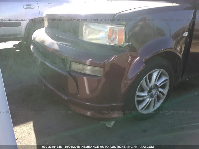 JTLKT324340131418 - 2004 TOYOTA SCION XB Púrpura foto 6