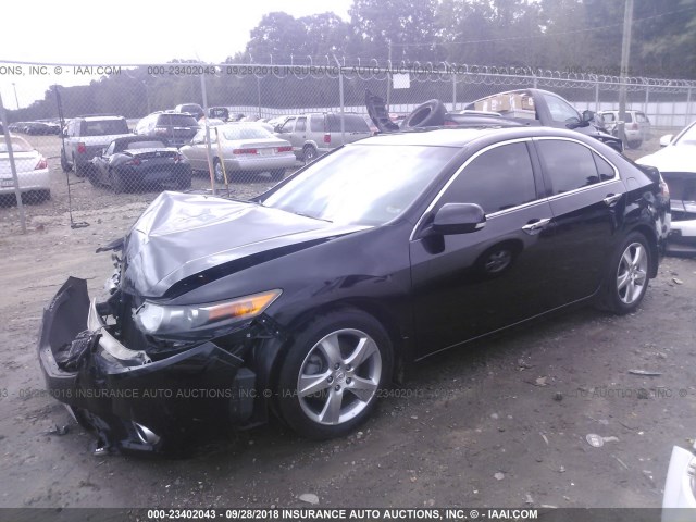 JH4CU2F62CC006781 - 2012 ACURA TSX TECH BLACK photo 2