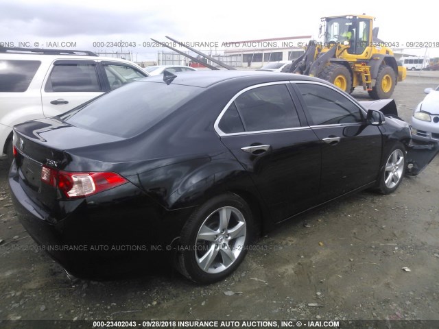 JH4CU2F62CC006781 - 2012 ACURA TSX TECH BLACK photo 4