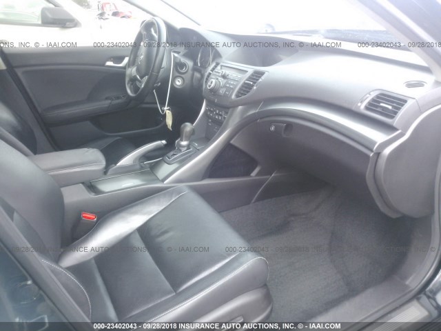 JH4CU2F62CC006781 - 2012 ACURA TSX TECH BLACK photo 5