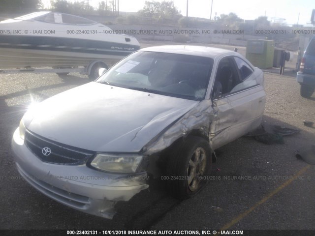 2T1CF22P7YC389352 - 2000 TOYOTA CAMRY SOLARA SE/SLE Gümüş foto 2