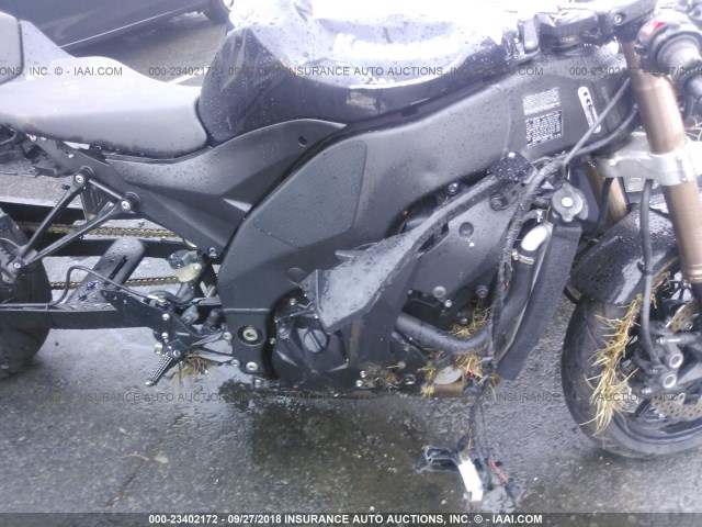 JKAZXCE138A005134 - 2008 KAWASAKI ZX1000 E BLACK photo 8