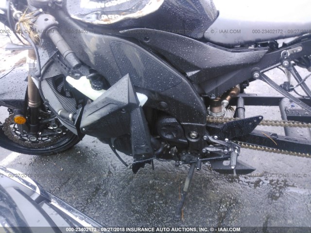 JKAZXCE138A005134 - 2008 KAWASAKI ZX1000 E BLACK photo 9