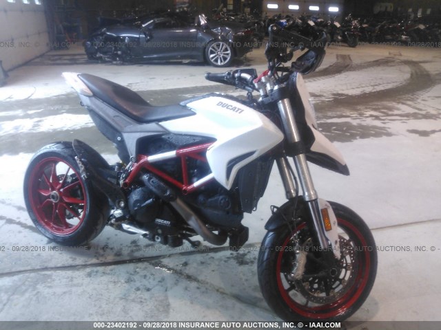 ZDM1YBJS4JB013756 - 2018 DUCATI HYPERMOTARD 939 WHITE photo 1