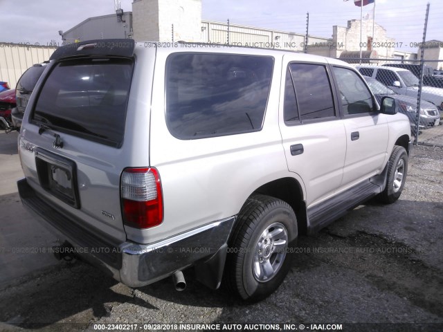 JT3GM84R8Y0055600 - 2000 TOYOTA 4RUNNER TAN photo 4