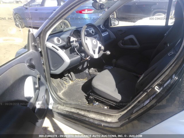 WMEEJ3BA6EK778553 - 2014 SMART FORTWO PURE/PASSION Light Blue photo 8