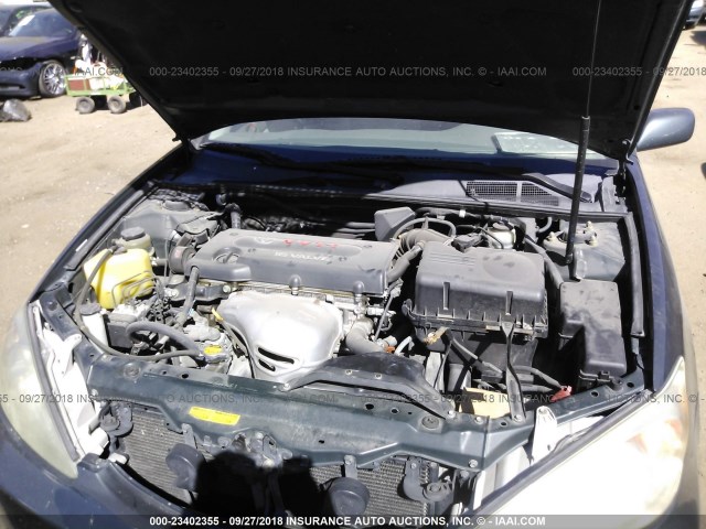 JTDBE32K120092670 - 2002 TOYOTA CAMRY LE/XLE/SE Теңіз көгі фото 10