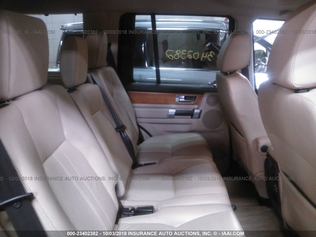 SALAG2D41CA618086 - 2012 LAND ROVER LR4 HSE BROWN photo 8