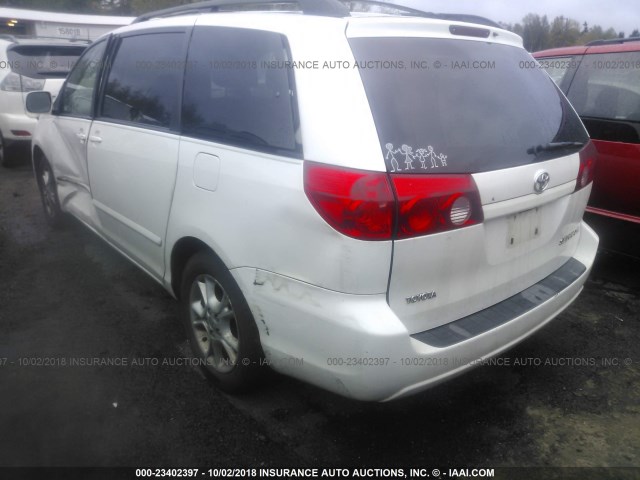 5TDZA22C66S546167 - 2006 TOYOTA SIENNA XLE/XLE LIMITED WHITE photo 3