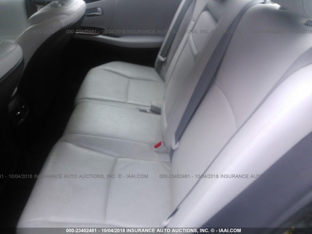 JTHBB1BA2A2007180 - 2010 LEXUS HS 250H BLACK photo 8