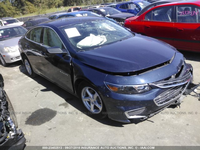 1G1ZB5ST9HF210832 - 2017 CHEVROLET MALIBU LS 深蓝色 照片 1