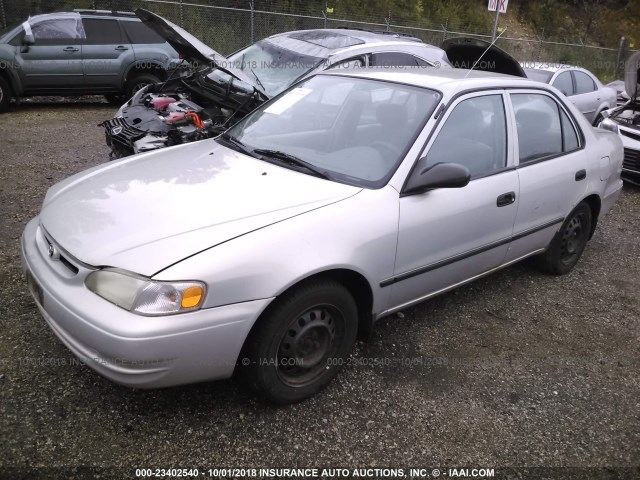 2T1BR12E6YC341739 - 2000 TOYOTA COROLLA VE/CE/LE 银色 照片 2