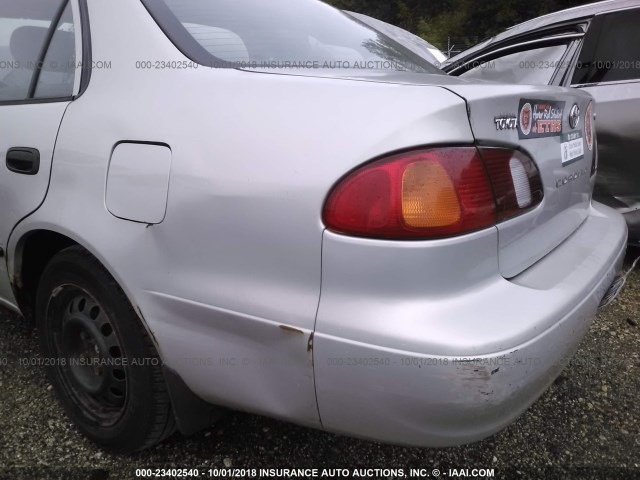 2T1BR12E6YC341739 - 2000 TOYOTA COROLLA VE/CE/LE 银色 照片 6