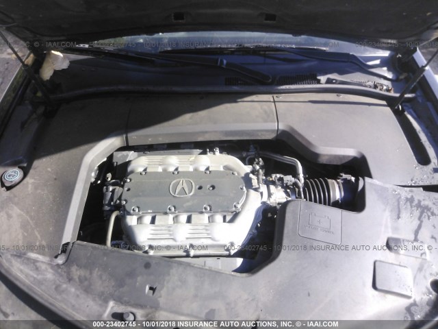 19UUA8F72CA007436 - 2012 ACURA TL BLACK photo 10