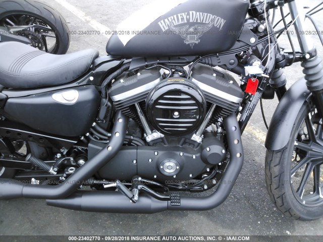 1HD4LE234JC423577 - 2018 HARLEY-DAVIDSON XL883 IRON 883 BLACK photo 8