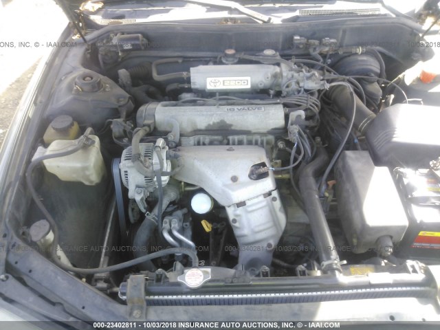 4T1BG12K3TU681787 - 1996 TOYOTA CAMRY DX/LE/XLE GREEN photo 10