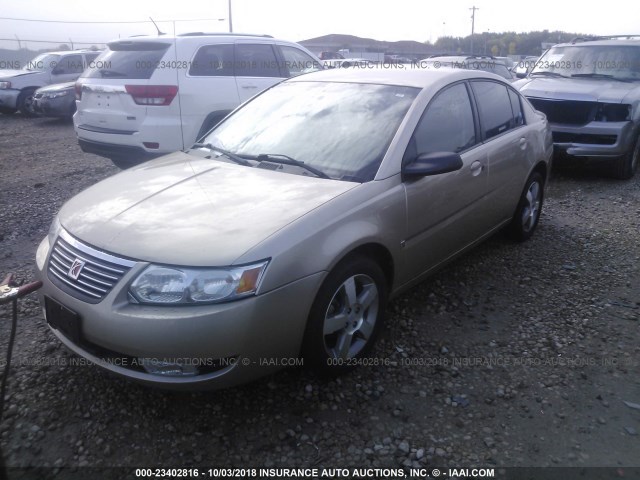 1G8AL58F26Z151227 - 2006 SATURN ION LEVEL 3 GOLD photo 2