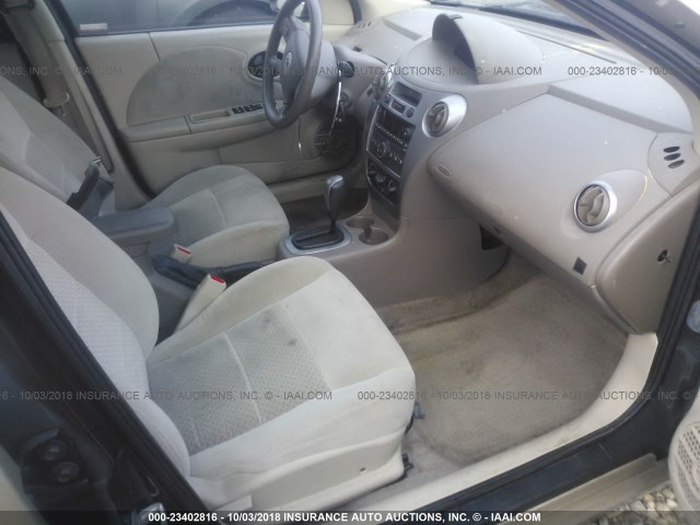 1G8AL58F26Z151227 - 2006 SATURN ION LEVEL 3 GOLD photo 5