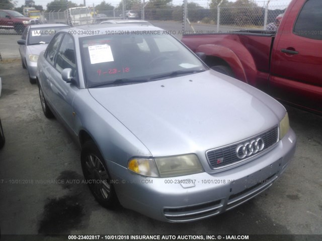 WAUCB28D7WA262270 - 1998 AUDI A4 1.8T QUATTRO SILVER photo 6