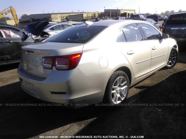1G11C5SL2FF323111 - 2015 CHEVROLET MALIBU 1LT BEIGE photo 4