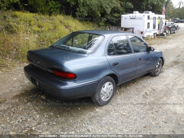 1Y1SK5369PZ006767 - 1993 GEO PRIZM LSI BLUE photo 4