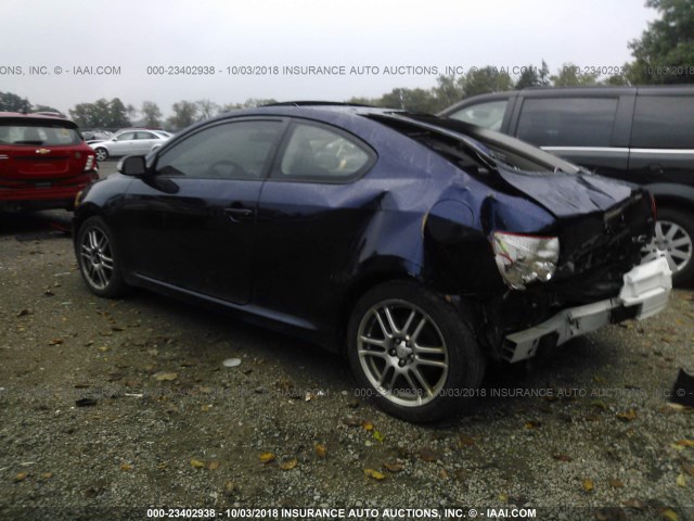 JTKDE167660119668 - 2006 TOYOTA SCION TC 深蓝色 照片 3