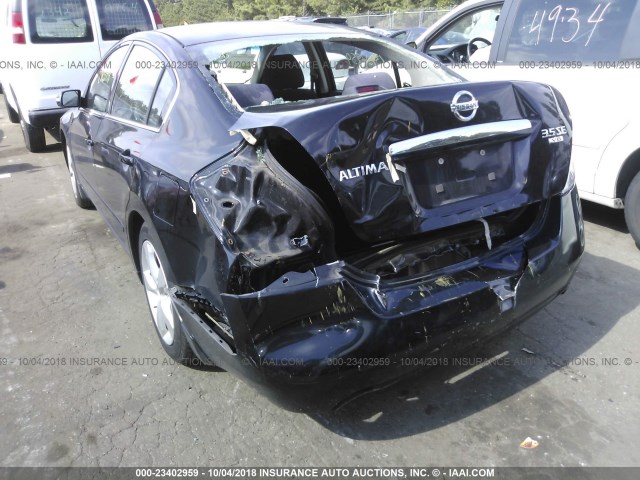 1N4BL21E28N518279 - 2008 NISSAN ALTIMA 3.5SE/3.5SL BLACK photo 6