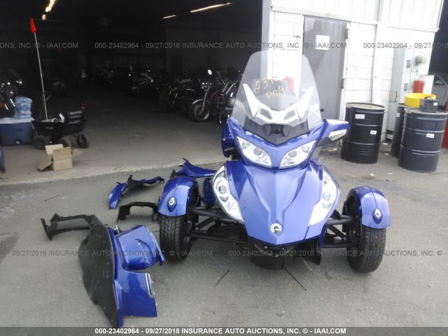 2BXJBKC10CV001889 - 2012 CAN-AM SPYDER ROADSTER RT BLUE photo 5