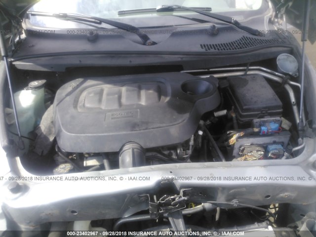 3GNDA13D76S606696 - 2006 CHEVROLET HHR LS GRAY photo 10