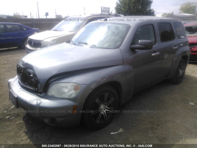 3GNDA13D76S606696 - 2006 CHEVROLET HHR LS GRAY photo 2