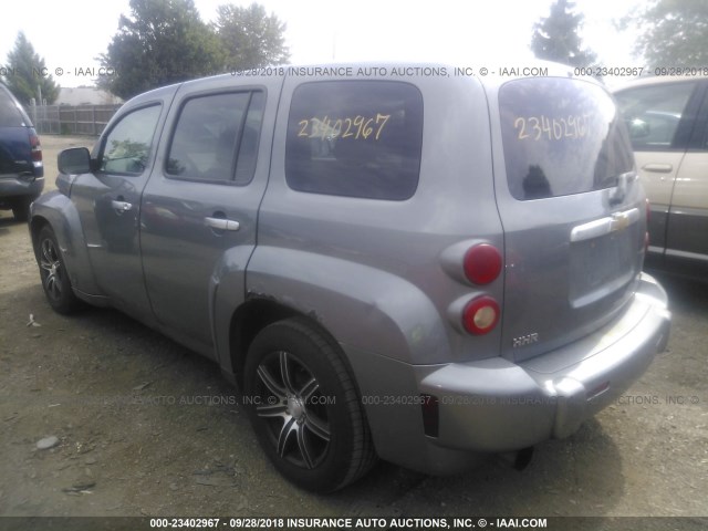 3GNDA13D76S606696 - 2006 CHEVROLET HHR LS GRAY photo 3