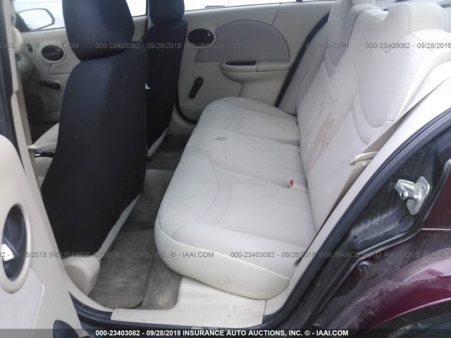 1G8AJ52F03Z104918 - 2003 SATURN ION LEVEL 2 栗色 照片 8