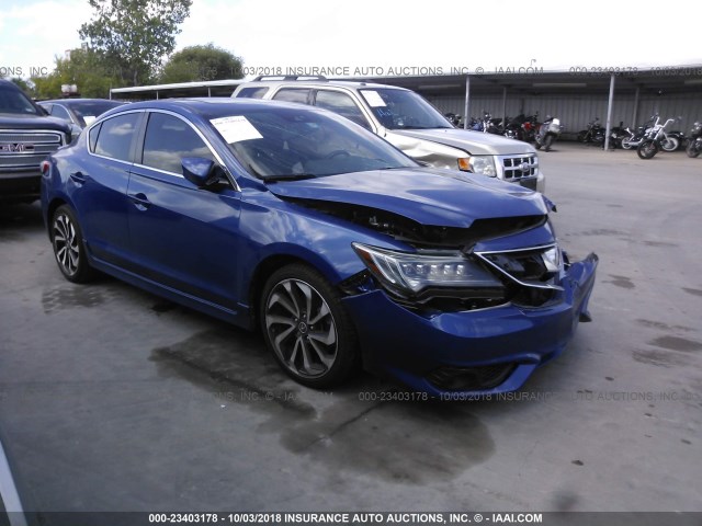 19UDE2F84GA014341 - 2016 ACURA ILX PREMIUM STYLE/TECH STYLE BLUE photo 1