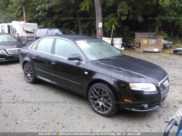 WAUDH78E88A020082 - 2008 AUDI A4 3.2 QUATTRO BLACK photo 1