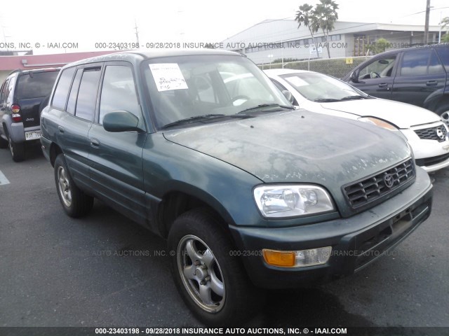 JT3GP10V4Y7070362 - 2000 TOYOTA RAV4 GREEN photo 1