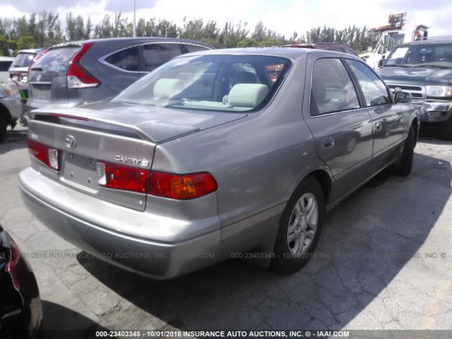 4T1BG22K31U097425 - 2001 TOYOTA CAMRY CE/LE/XLE ყავისფერი ფოტო 4