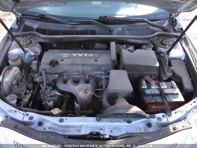 4T1BE46K69U845799 - 2009 TOYOTA CAMRY SE/LE/XLE 浅蓝色 照片 10